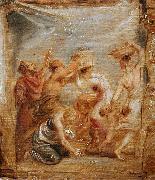 The Israelites Gathering Manna Peter Paul Rubens